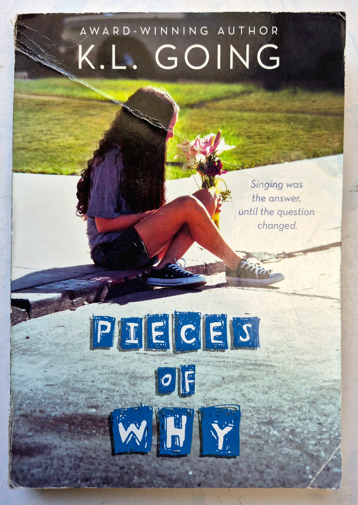 Pieces of Why by K. L. Going (Good, 2016, Pbk, 215 pgs, Scholastic)