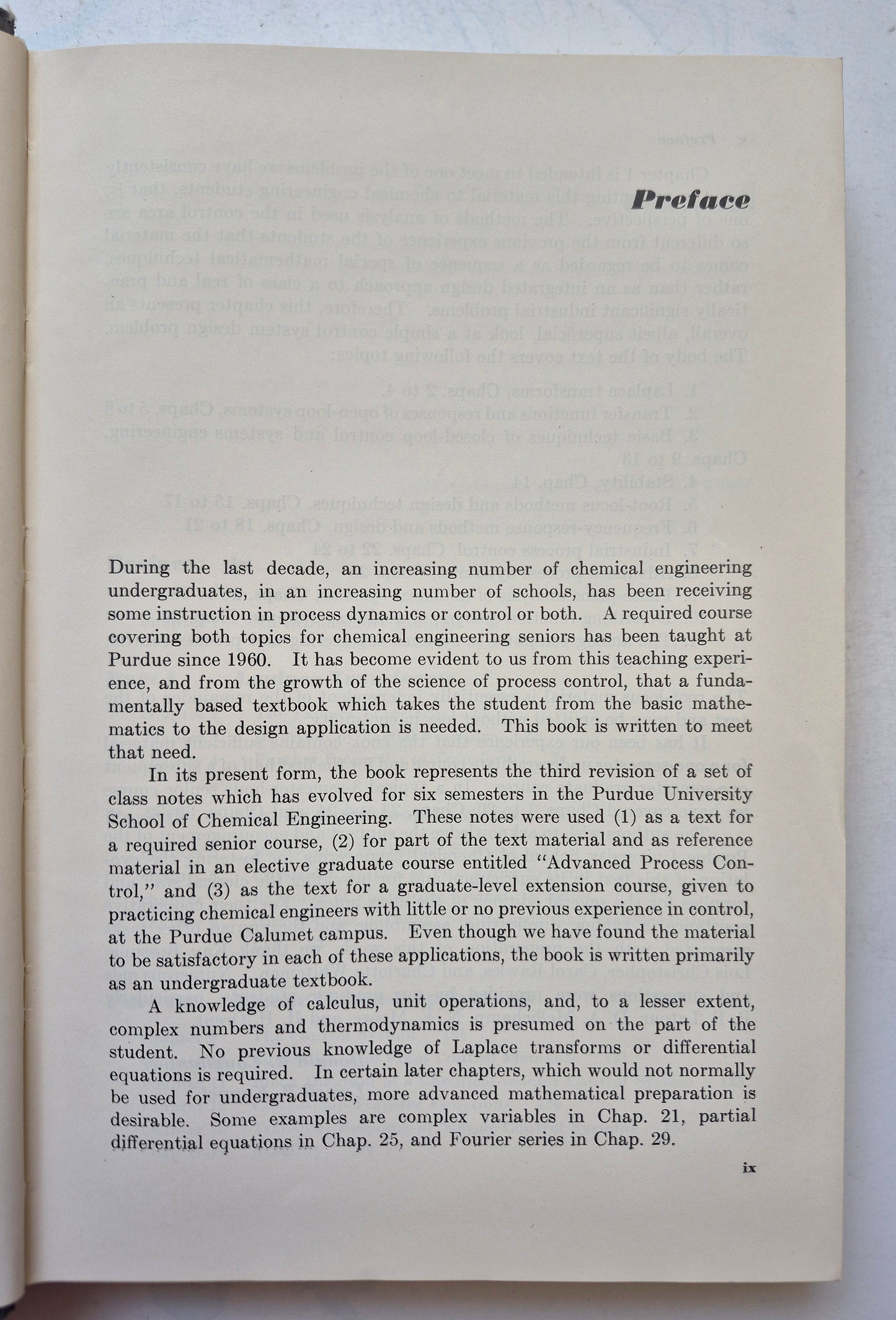 Chemical Engineering Series: Process Systems Analysis and Control by Donald R. Conghanowr; Lowell B. Koppel (Good, 1965, HC, 491 pgs, McGraw-Hill Inc. First Edition)