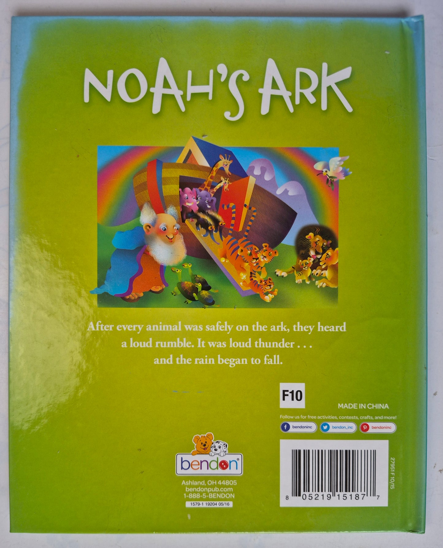 Noah's Ark by Shawn S. Aswad (Very good, 2015, 20 pgs, Bendon, Inc.)