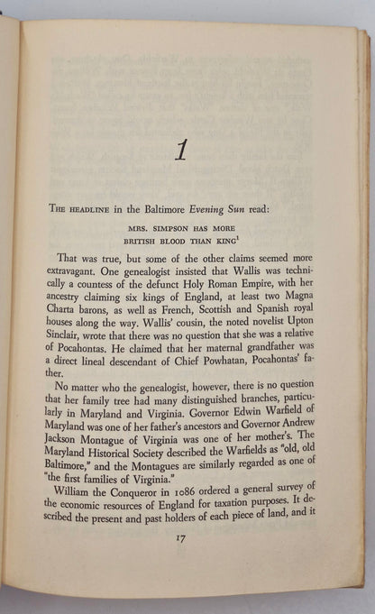 The Woman He Loved: The Story of the Duke & Duchess of Windsor von Ralph G. Martin (Gut, 1974, Gebunden, 608 Seiten, Simon and Schuster)