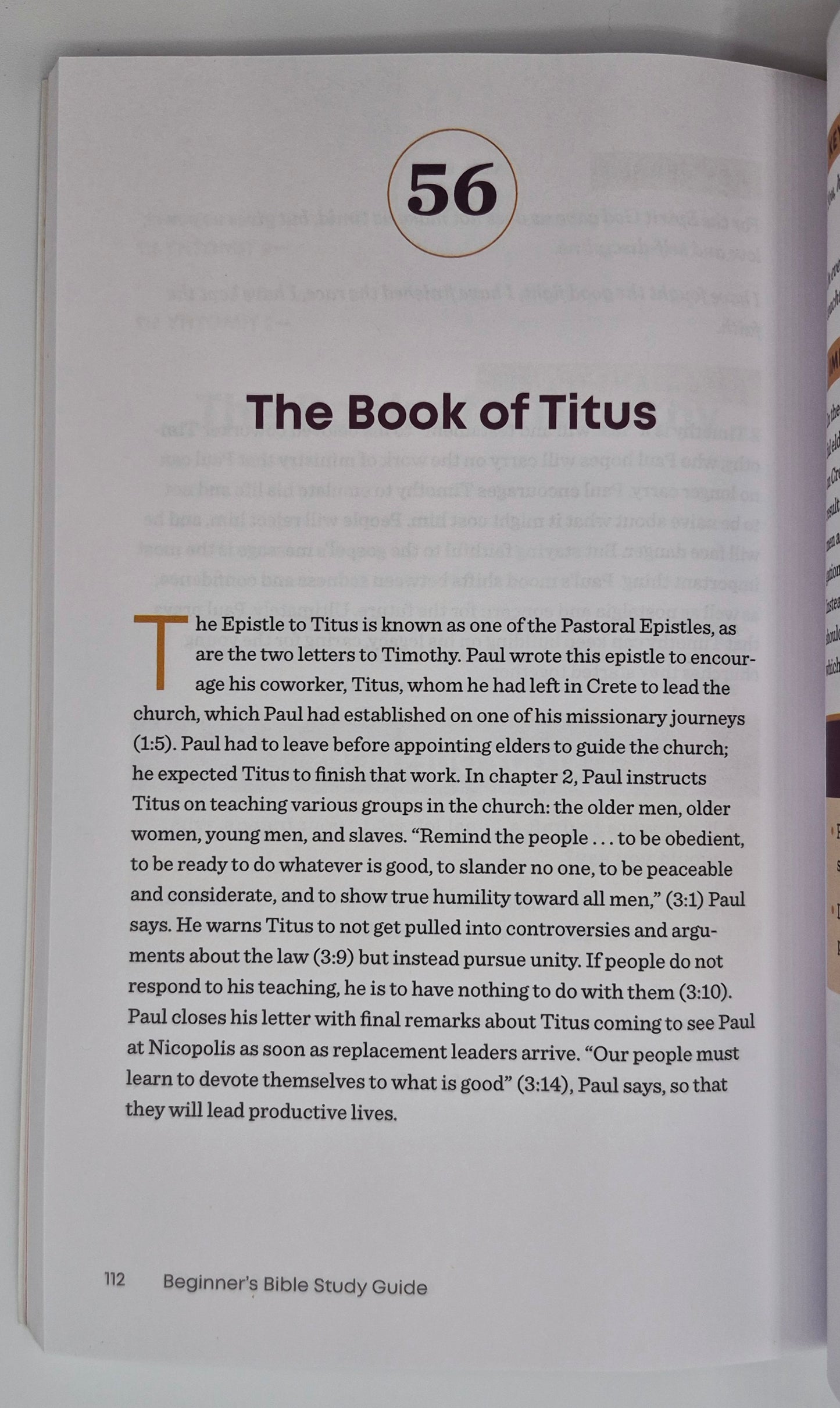 Beginner's Bible Study Guide: An Introduction to All 66 Books of the Bible by Rev. Cameron Trimble (Very good, 2022, Pbk, 148 pgs, RockRidge Press)