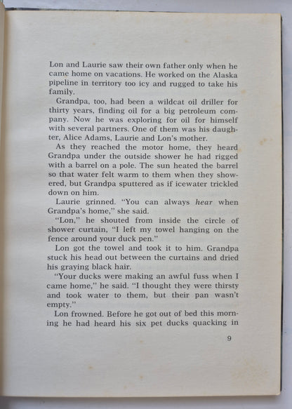 Monsters and Oil Wells Don't Mix by Wilma Pitchford Hays (Very good, 1976, HC, 77 pgs, Xerox Education)