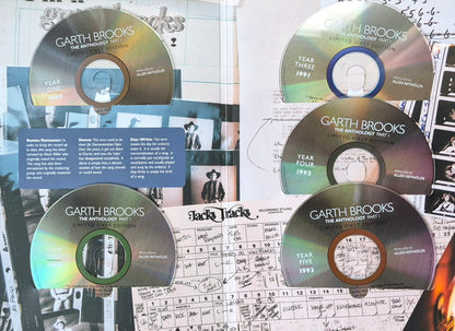 The First Five Years Part 1 by Garth Brooks (Like new, 2017, HC, CDs, 240 pgs, Melcher Media Limited First Edition