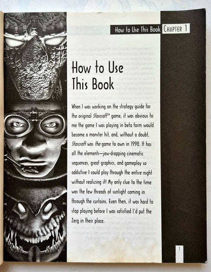 StarCraft Expansion Set Brood War Prima's Official Strategy Guide by Bart Farkas (Good, 1998, Pbk, 252 pgs, Prima Games)