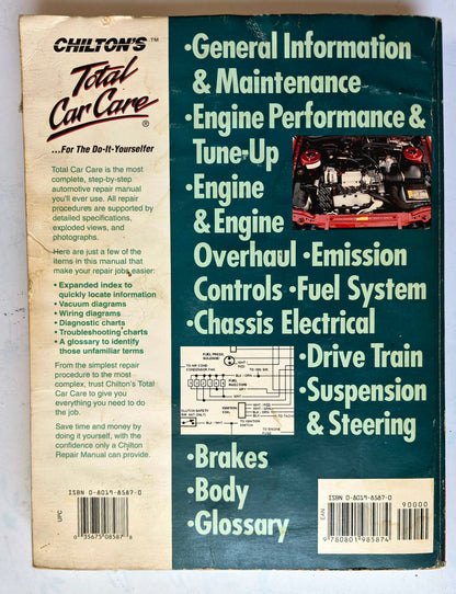 General Motors Cadillac 1967-89 Repair Manual (Good, 1994, Pbk, Chilton's Automotive Books)