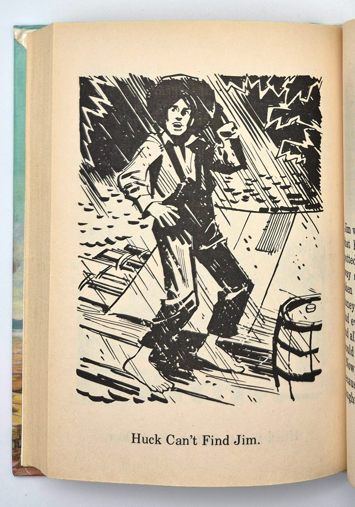 Las aventuras de Huckleberry Finn de Mark Twain (Grandes clásicos ilustrados, bueno, 1990, tapa dura, 239 págs., Baronet Books)