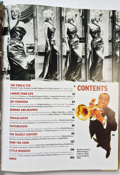People Weekly: The Most Intriguing People of the Century editor Eric Levin (Very good, 1998, HC, 160 pgs, Time Inc.)