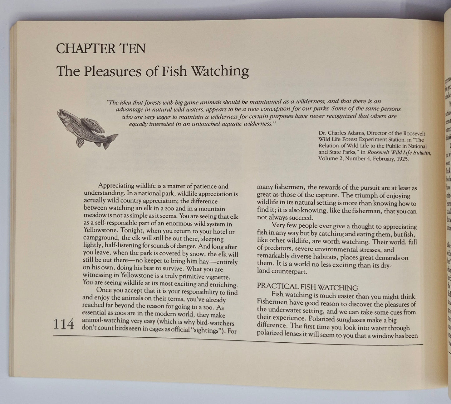 Freshwater Wilderness: Yellowstone Fishes & Their World by John D. Varley; Paul Schullery (Very good, 1983, Pbk, 133 pgs, The Yellowstone Library)