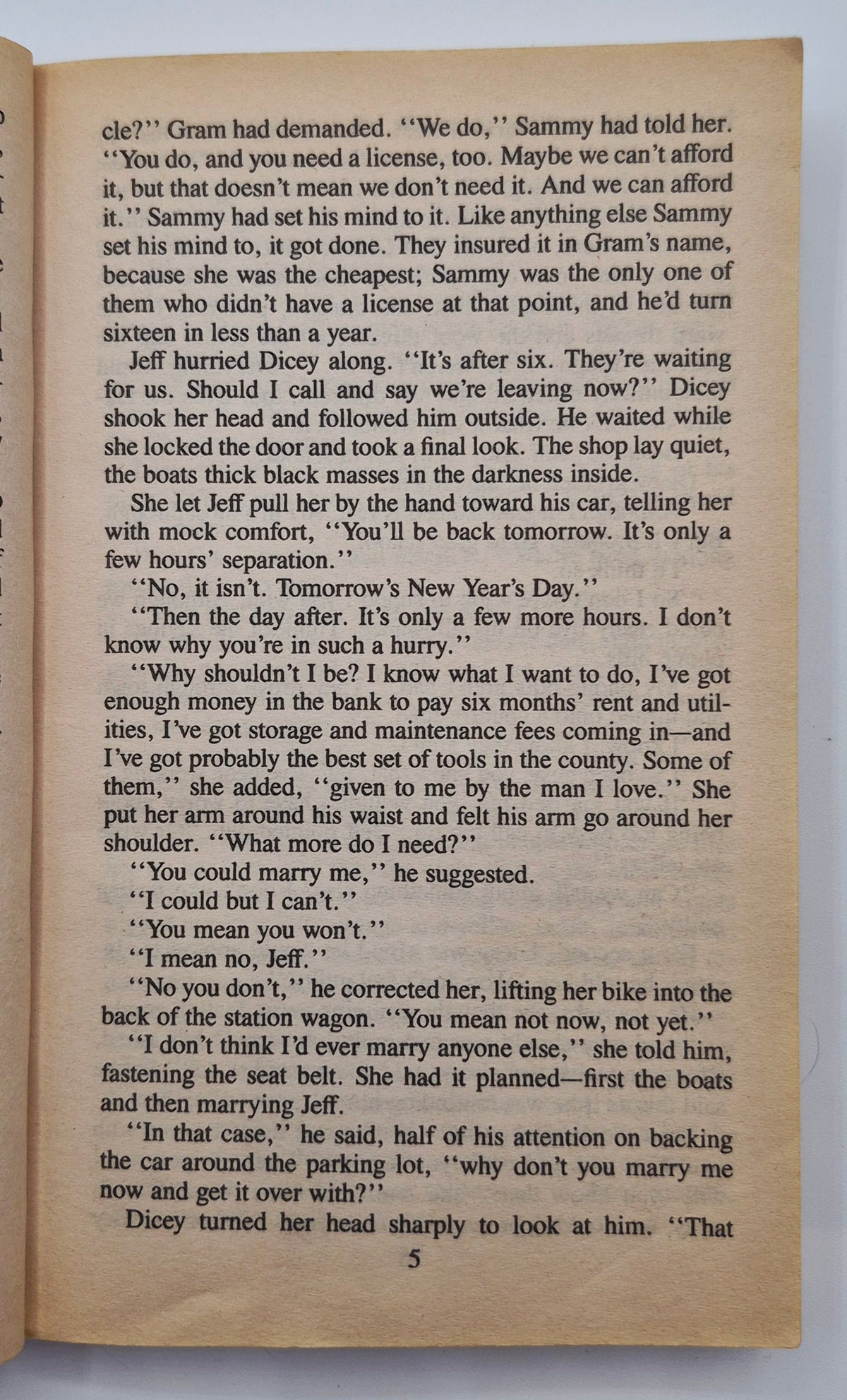 Seventeen Against the Dealer by Cynthia Voight (Good, 1990, Pbk, 209 pgs, Fawcett Juniper)