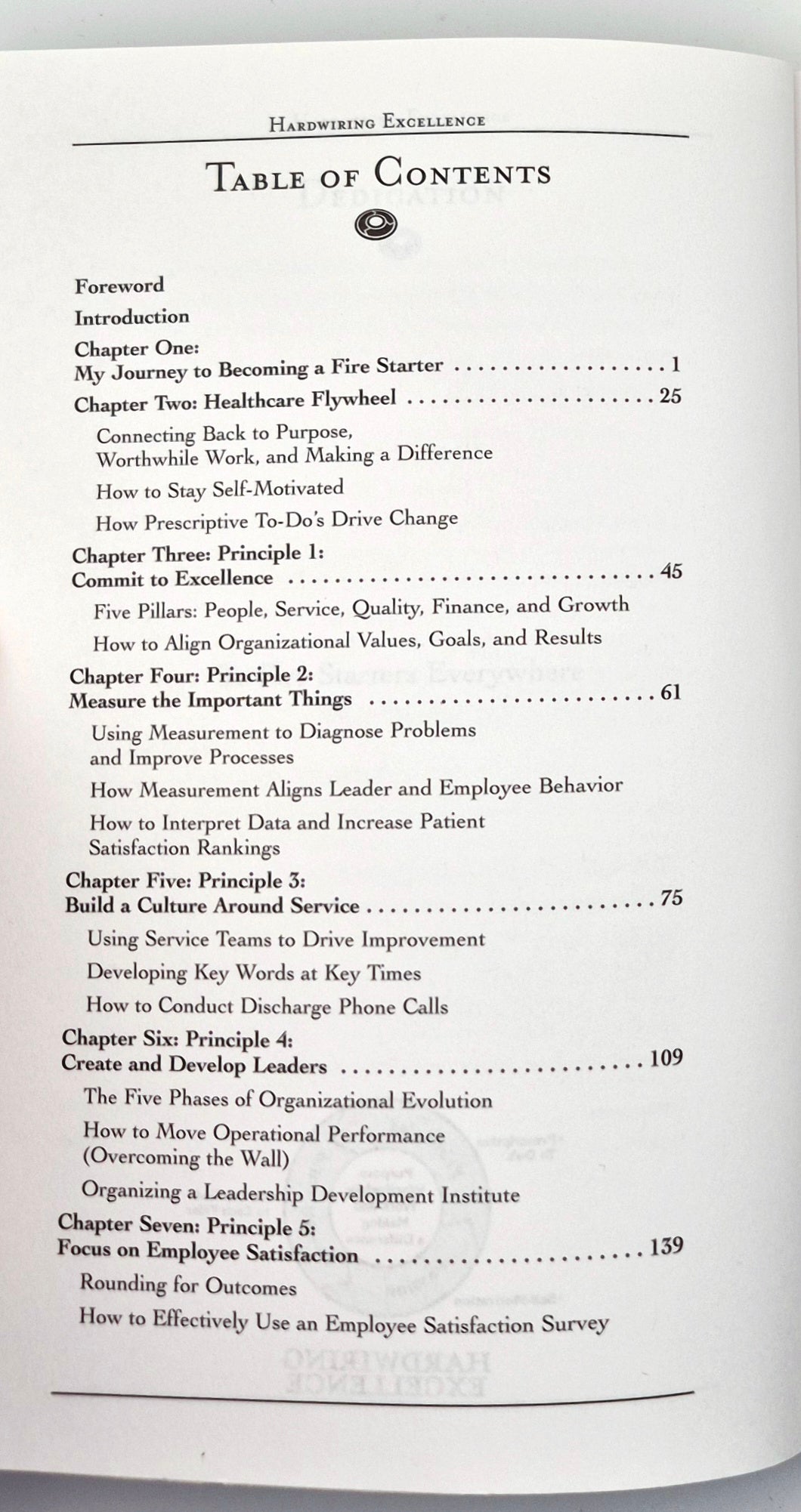 Hardwiring Excellence: Purpose, Worthwhile Work, Making a Difference by Quint Studer (Good, 2003, Pbk, 280 pgs, Fire Starter Pub)