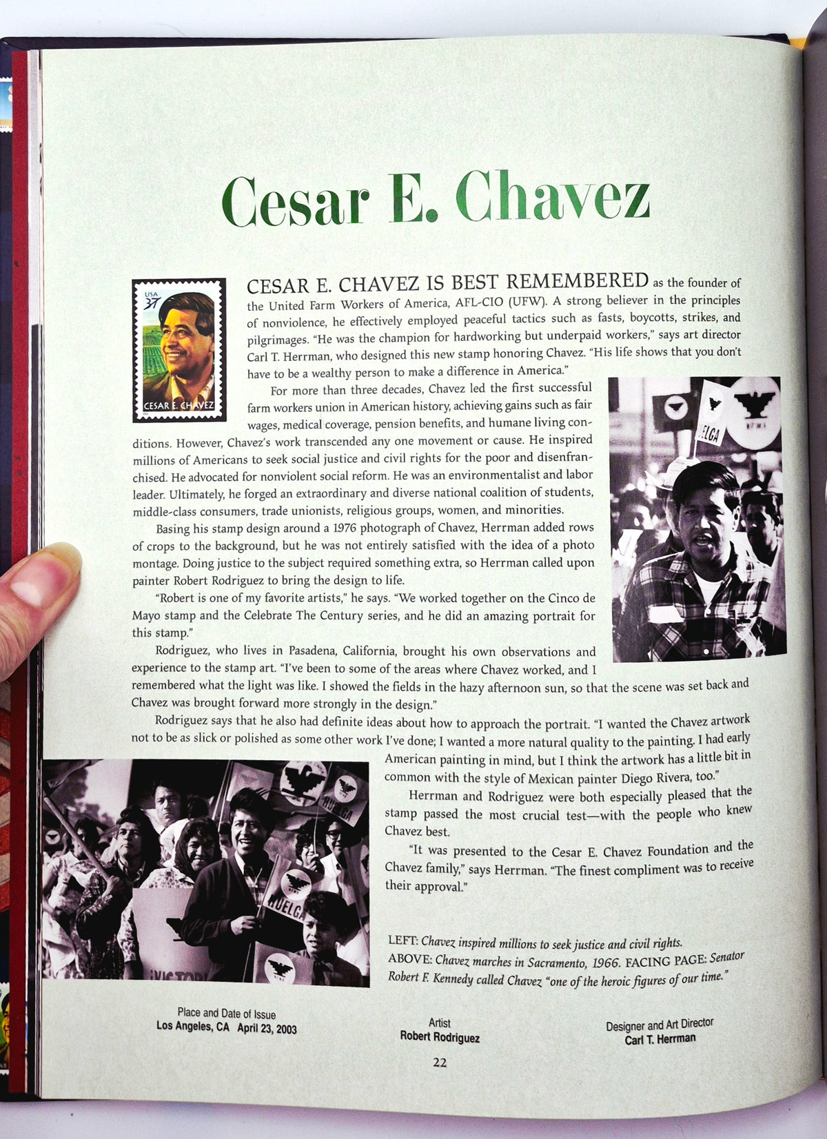 The 2003 Commemorative Stamp Yearbook by USPS (Like new, 64 pgs, HarperResource)