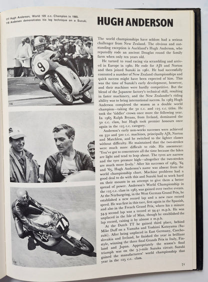 Motorcycle Racing by Peter Carrick (Very good, 1969, HC, 141 pgs, Hamlyn Pub.)