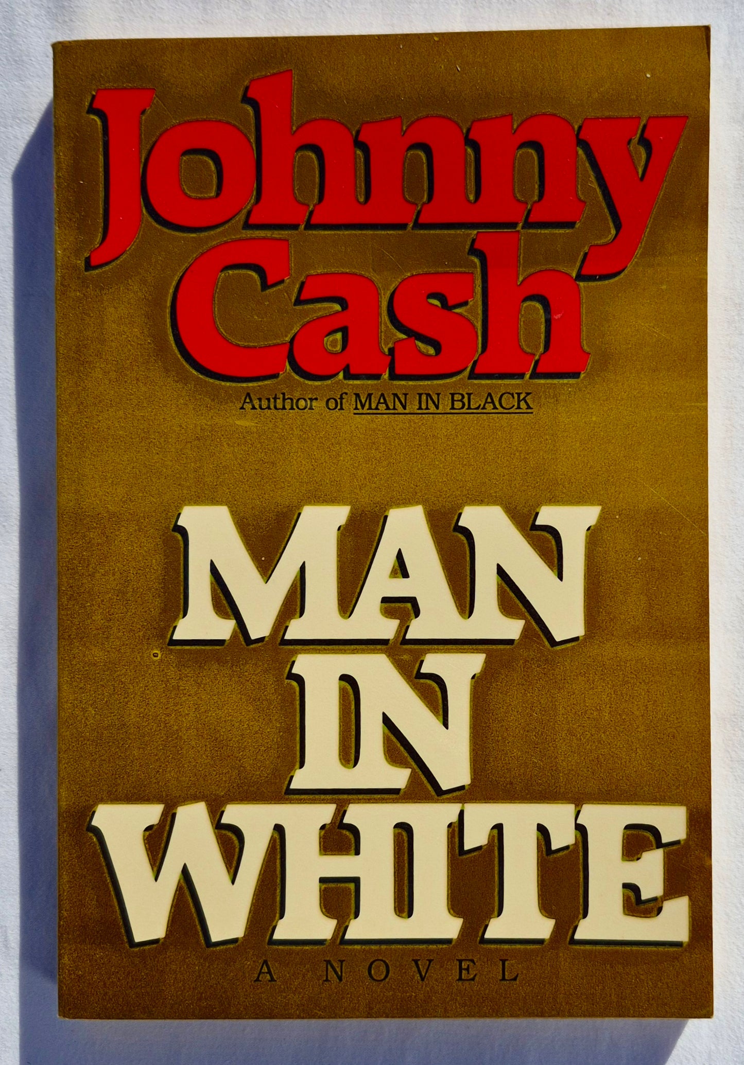 Man in White von Johnny Cash (Signiertes Exemplar, Sehr gut, 1986, Taschenbuch, 227 Seiten, Harper & Row)