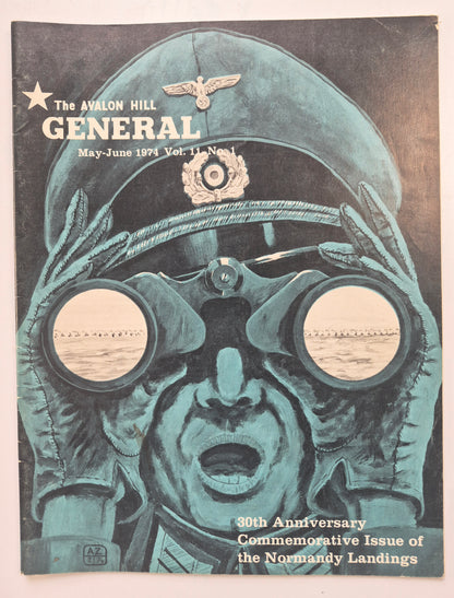 The Avalon Hill General May-June 1974 Vol. 11 No. 1 30th Anniversary Commemorative Issue of the Normandy Landings