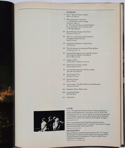 American Heritage Volume 28, Number 5 edited by Alvin M. Josephy, Jr. (Good, 1977, HC, 112 pages, American Heritage Publishing Co.)
