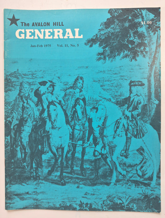 The Avalon Hill General Jan-Feb 1975 Vol. 11, No. 5 Waterloo: The 1704 Version