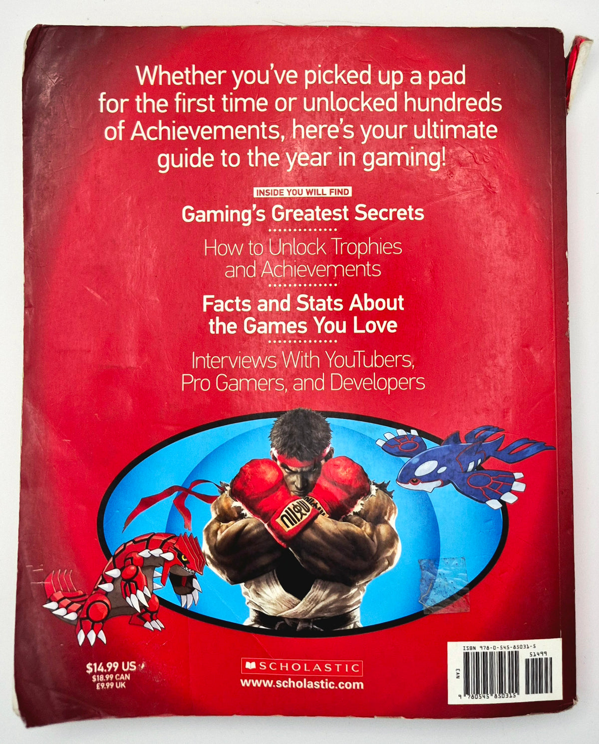 Game On! 2016 All the Best Games: Awesome Facts and Coolest Secrets by Gamers for Gamers (Acceptable, 2015, Pbk, 223 pgs, Scholastic)