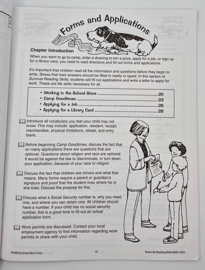 Partners in Learning: A Parent Resource Series: Real-Life Reading by Tekla White (Very good, 1996, Pbk, 65 pgs, American Greetings)