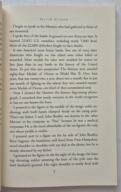 Flags of Our Fathers: Heroes of Iwo Jima by James Bradley; Ron Powers, adapted for young people by Michael French (Very good, 2001, Pbk, 211 pgs, Random House)