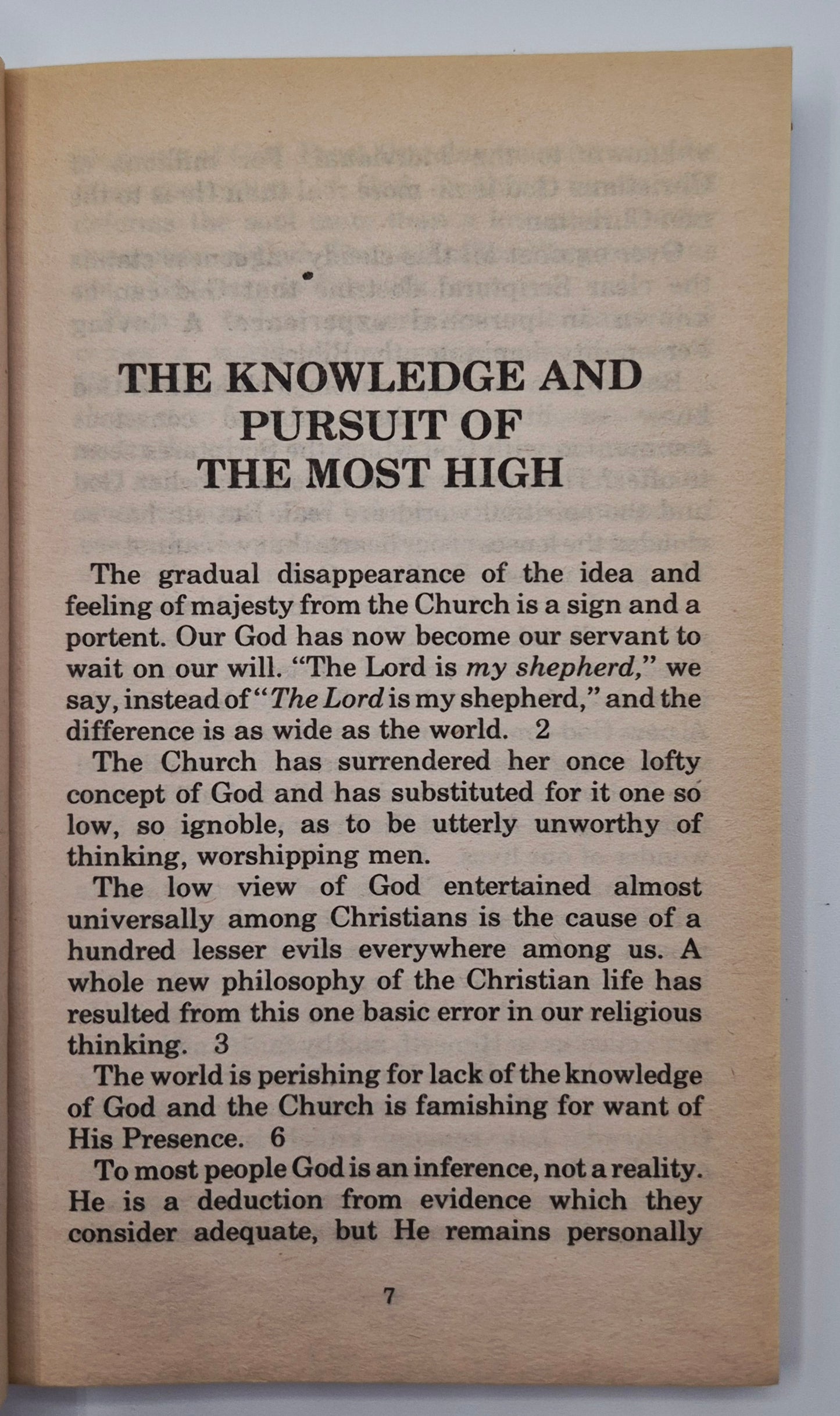 Gems from Tozer by A. W. Tozer (Very good, 1979, Pbk, 96 pgs, Christian Pub.)