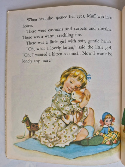 Four Little Kittens by Kathleen N. Daly; Adriana Mazza Saviozzi (Very good, 1957, HC, 32 pgs, Little Golden Book)