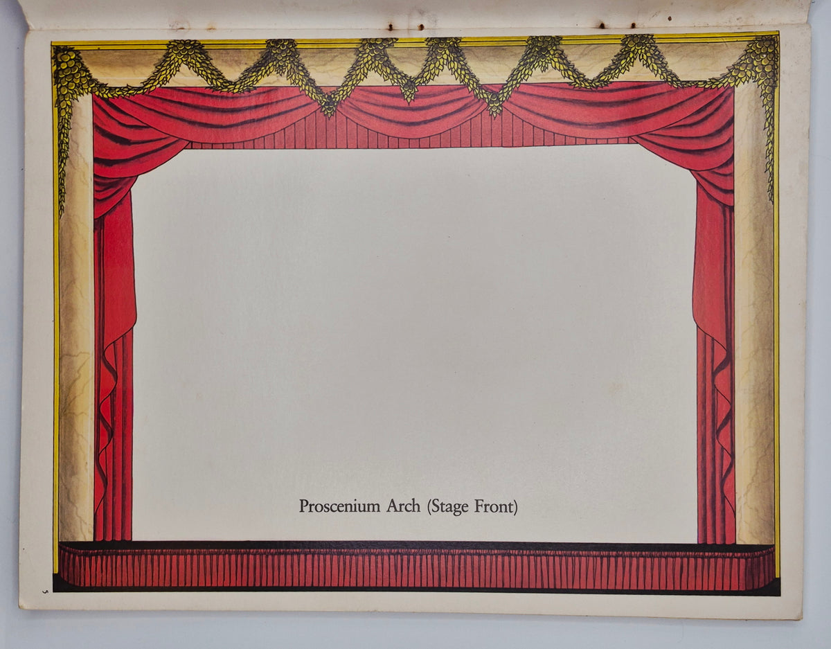 Cut & Assemble a Toy Theater: Peter Pan (A Complete Production in Full Color) by Tom Tierney (Acceptable, 1983, Pbk, Dover)