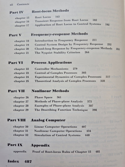 Chemical Engineering Series: Process Systems Analysis and Control by Donald R. Conghanowr; Lowell B. Koppel (Good, 1965, HC, 491 pgs, McGraw-Hill Inc. First Edition)