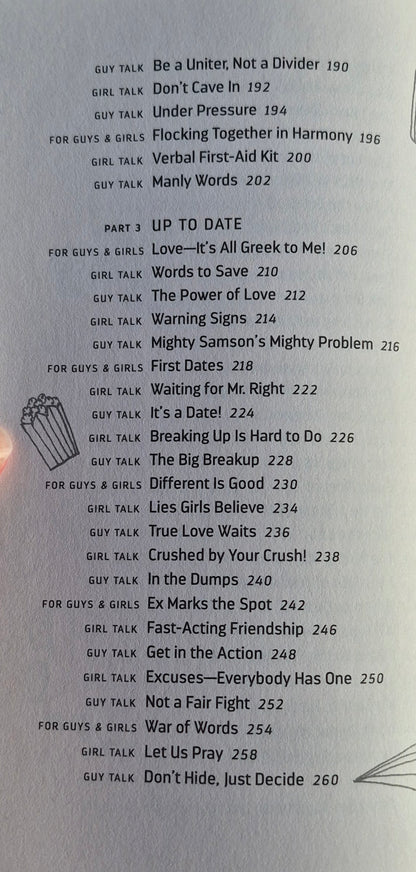 Girl Talk Guy Talk: Devotions for Teens by Jesse Florea; Karen Whiting (New, 2017, Pbk, 261 pages, Tyndale House)