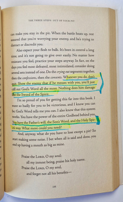 Get Out of that Pit: Straight Talk about God's Deliverance by Beth Moore (Good, Pbk)
