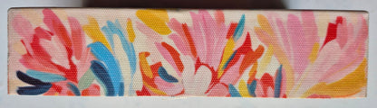 Love This Life Floral Wall shelf Sign by Renewing Faith (New, 2020, 5.88 x 3.88 inch, Canvas & Wood)