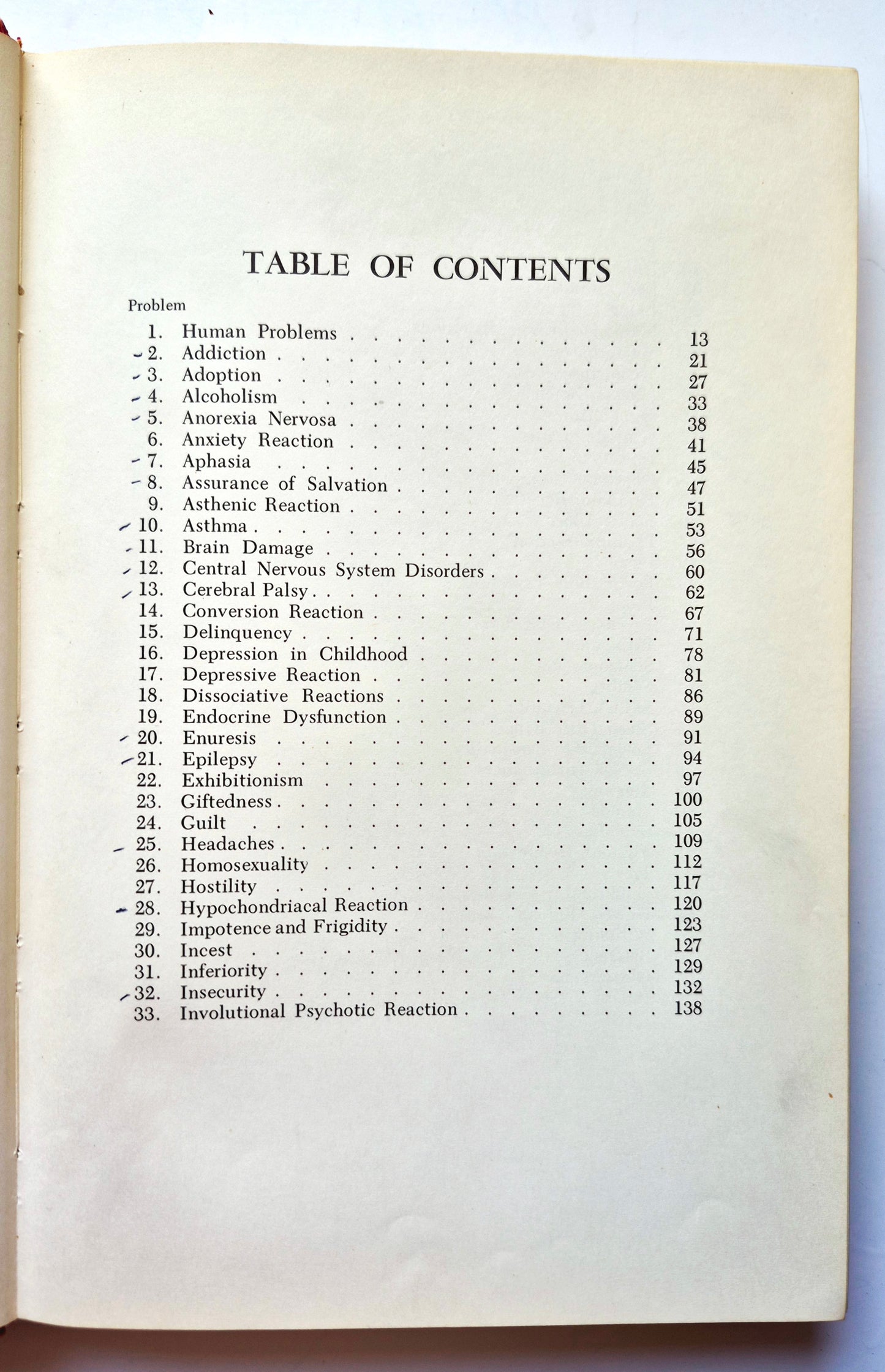 Encyclopedia of Psychological Problems by Clyde M. Narramore (Acceptable, 1966, HC, 285 pgs, Zondervan)