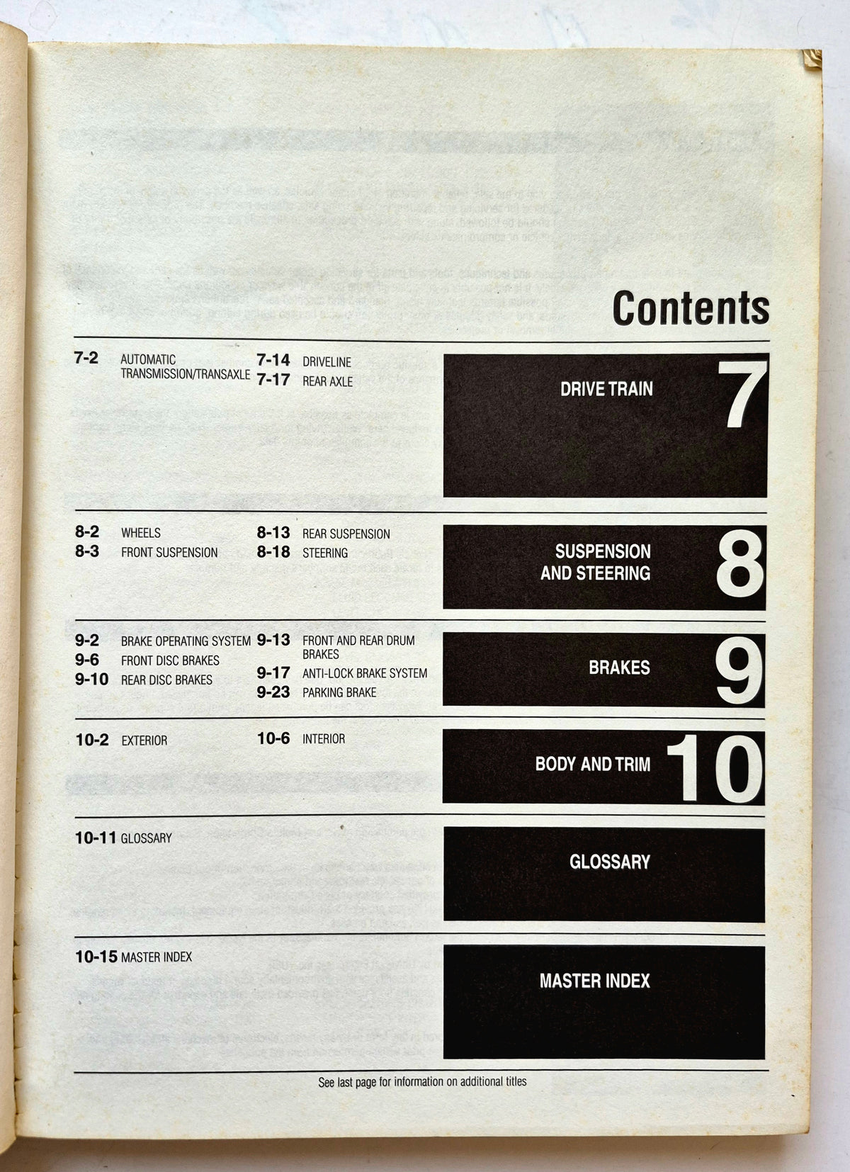 General Motors Cadillac 1967-89 Repair Manual (Good, 1994, Pbk, Chilton's Automotive Books)