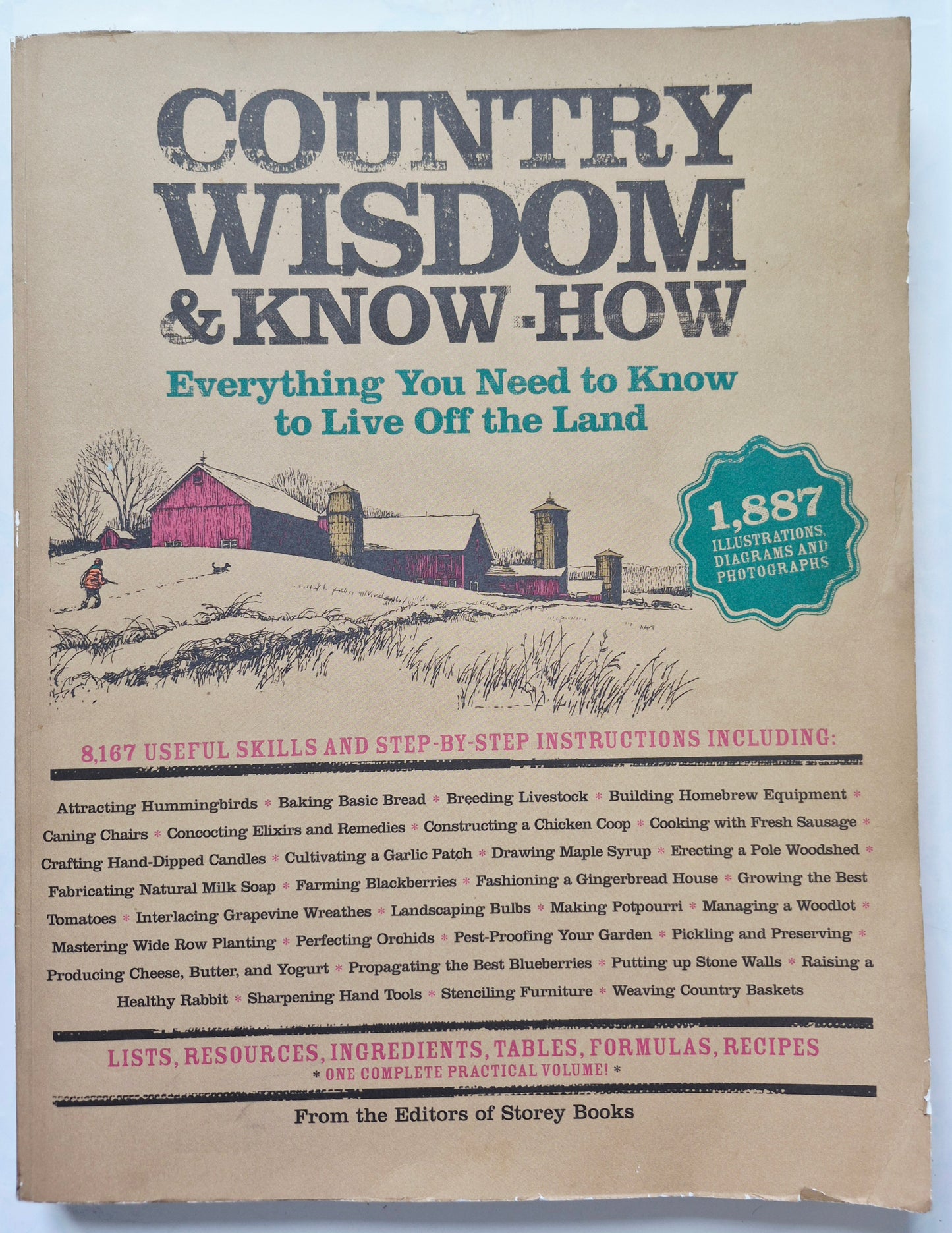 Country Wisdom & Know-How by Editors of Storey Books (Good, 2004, Pbk, 480 pgs, Black Dog & Leventhal Pub.)