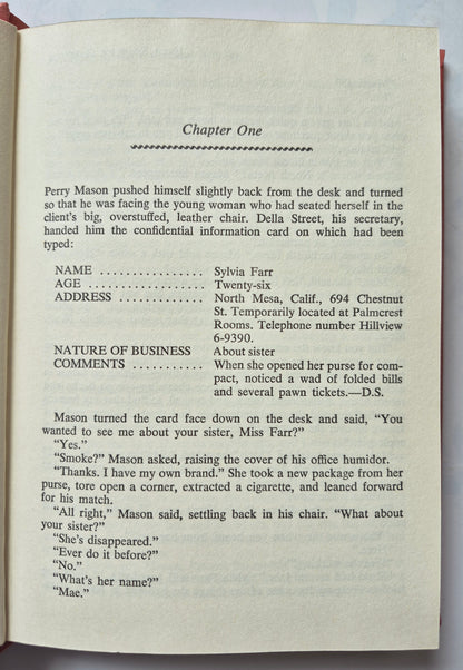 The Case of the Postponed Murder by Erle Stanley Gardner & Gideon's Men by J.J. Marric (Very good, 1973, HC, 302 pgs, Detective Book Club)