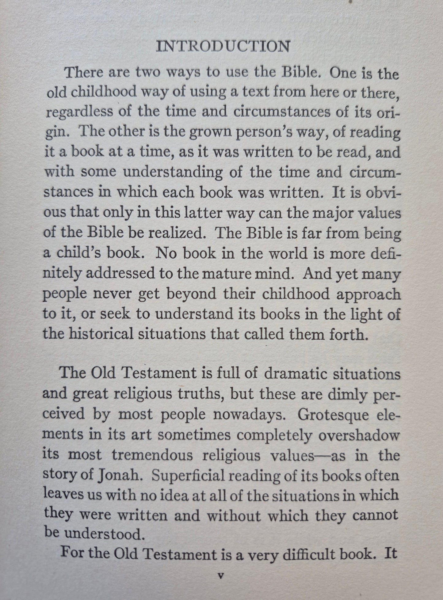 The Story of the Bible by Edgar J. Goodspeed -Good, 1942, HC, 150 pgs, University of Chicago Press