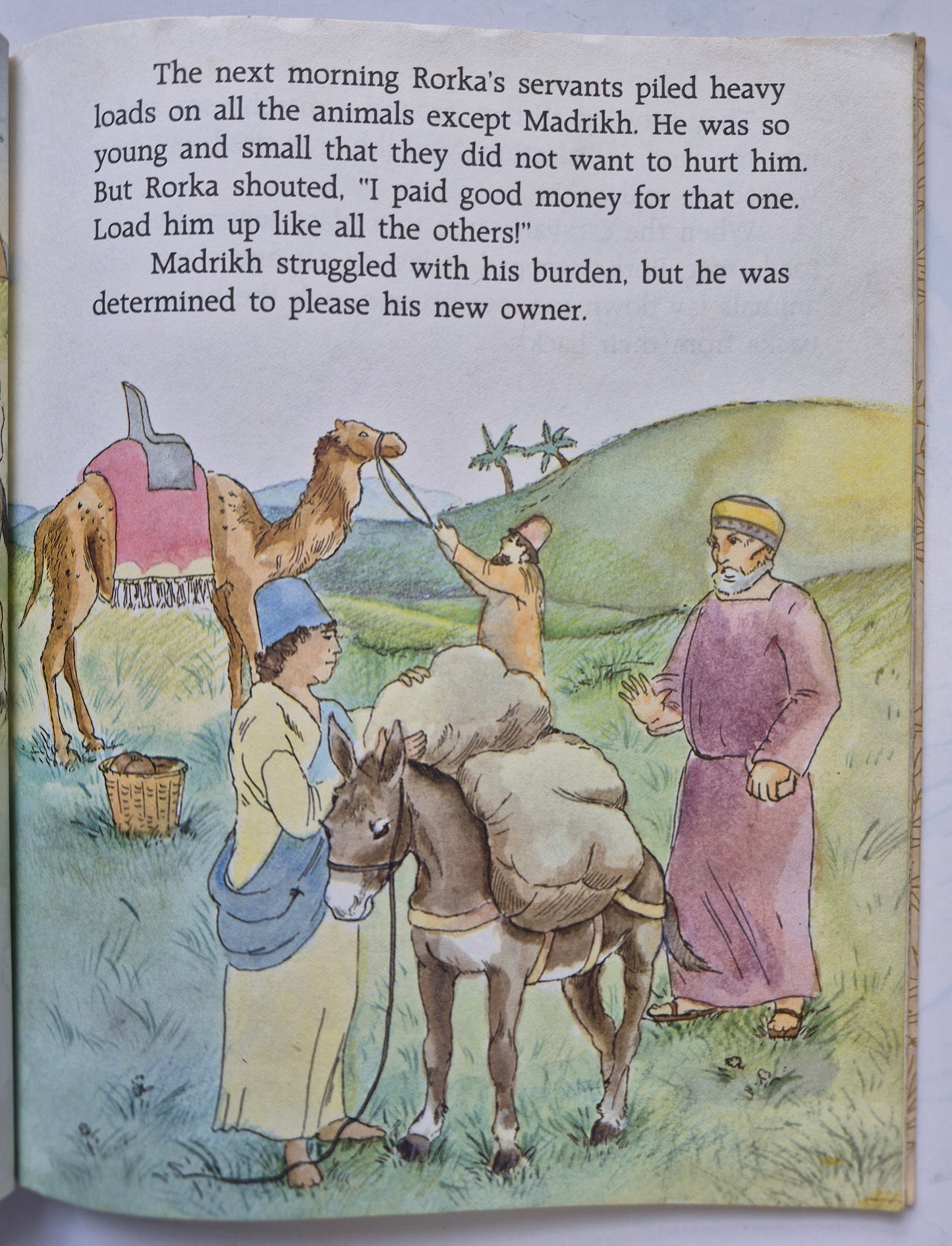 The Christmas Donkey by T. William Taylor (Very good, 1984, HC, 24 pgs, Golden Books)