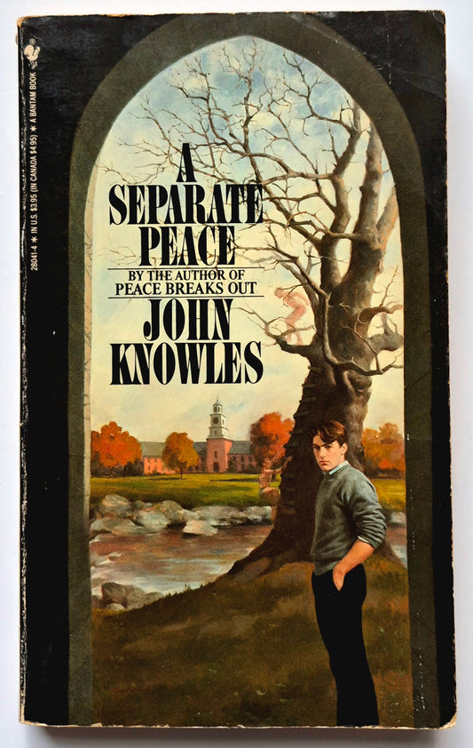 A Separate Peace by John Knowles (Good, 1988, Pbk, 196 pgs, Bantam Books)