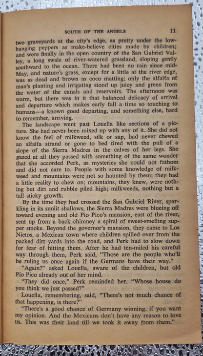 South of the Angels by Jessamyn West (Good, 1960, Pbk, 576 pgs, Fawcett World Library)