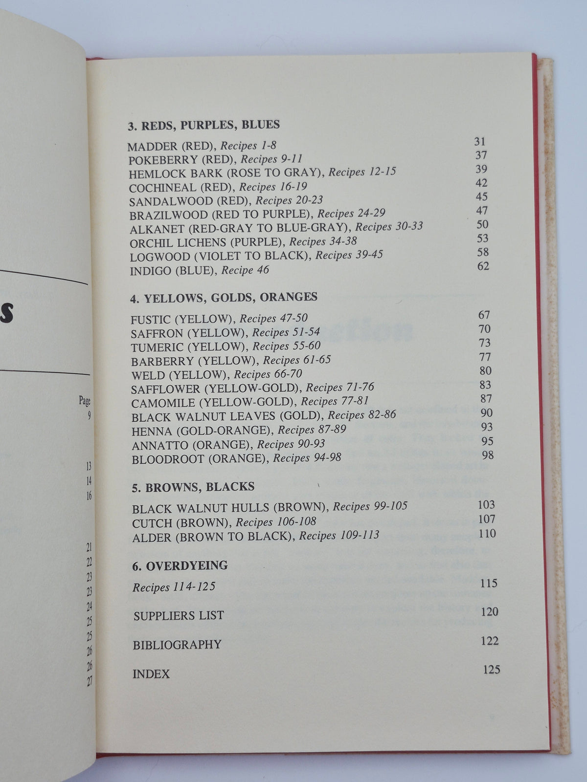 Ancient Dyes for Modern Weavers: 125 Recipes for Dyeing Yarns and Fabrics by Palmy Weigle (Very good, 1974, HC, 128 pgs, Watson-Guptill Pub.)