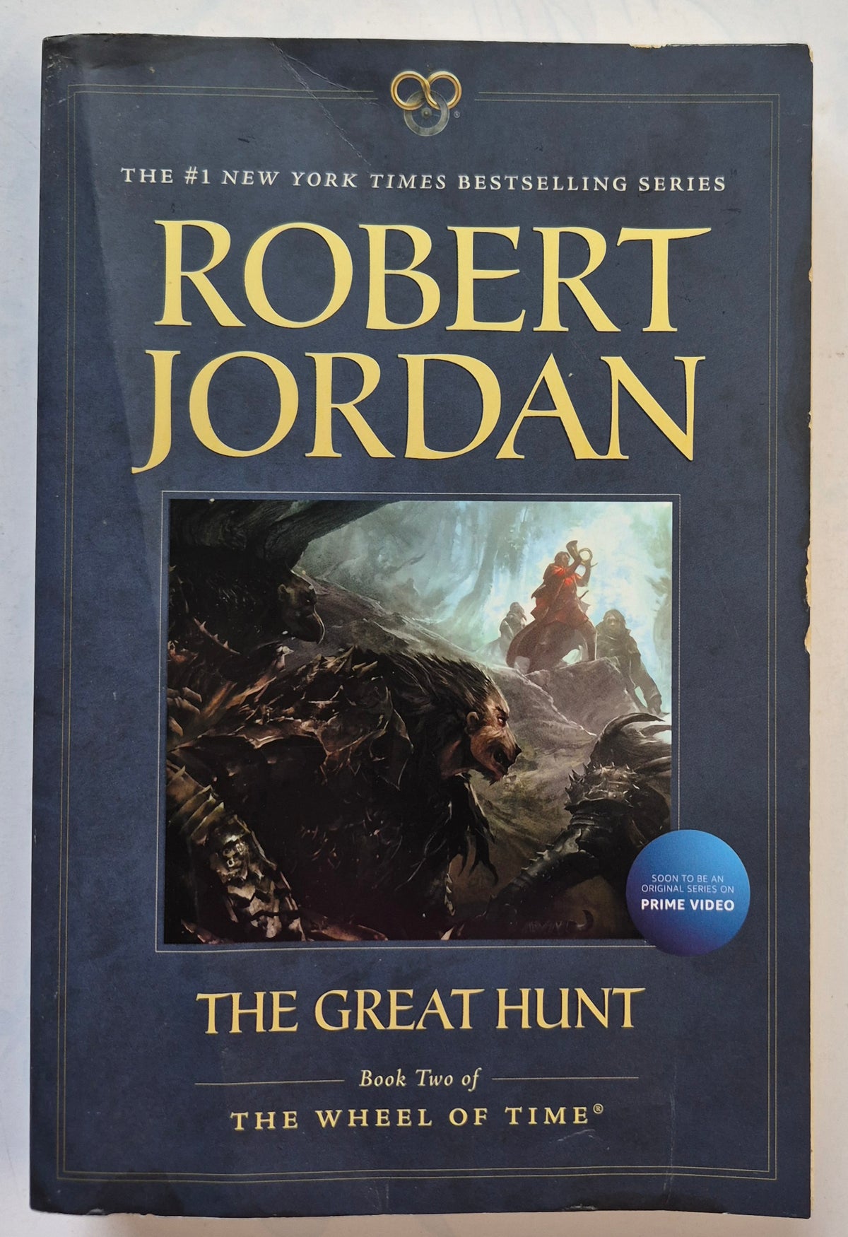 The Great Hunt by Robert Jordan (Wheel of Time #2, Good, 2012, Pbk, 667 pgs, Tom Doherty Assc.)