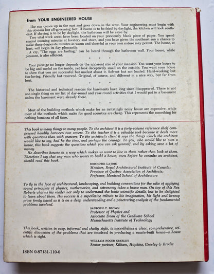 Your Engineered House by Rex Roberts (Very good, 1964, HC, 237 pgs, M. Evans & Co.)