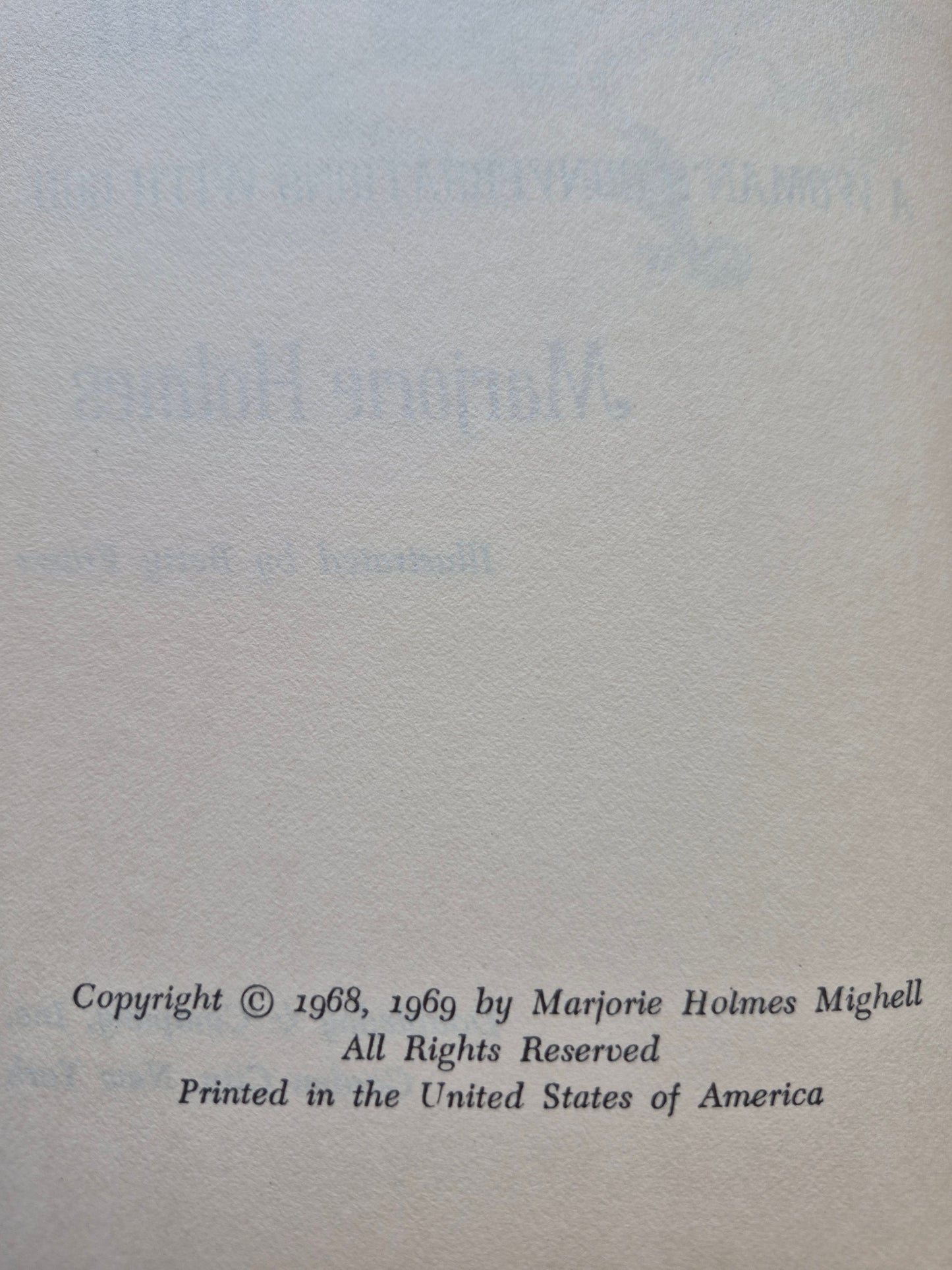 I've Got to Talk to Somebody, God by Marjorie Holmes -Good, 1969, HC, 121 pgs, Doubleday & Co.