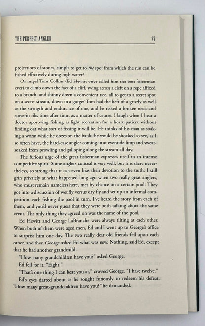 An Honest Angler: The Best of Sparse Grey Hackle editor Patricia Sherwood (Very good, 1998, HC, 260 pgs, The Lyons Press)