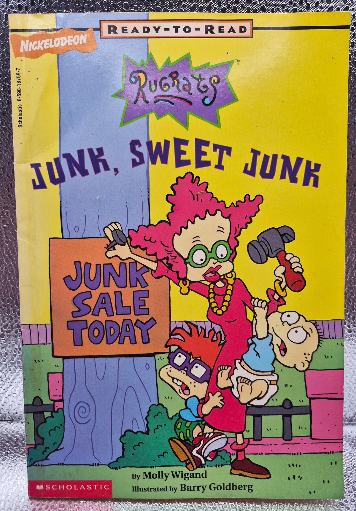Rugrats: Junk, Sweet Junk by Molly Wigand; Barry Goldberg (Very Good, 1997, Pbk, 32 pgs, Scholastic Ready-to-Read)