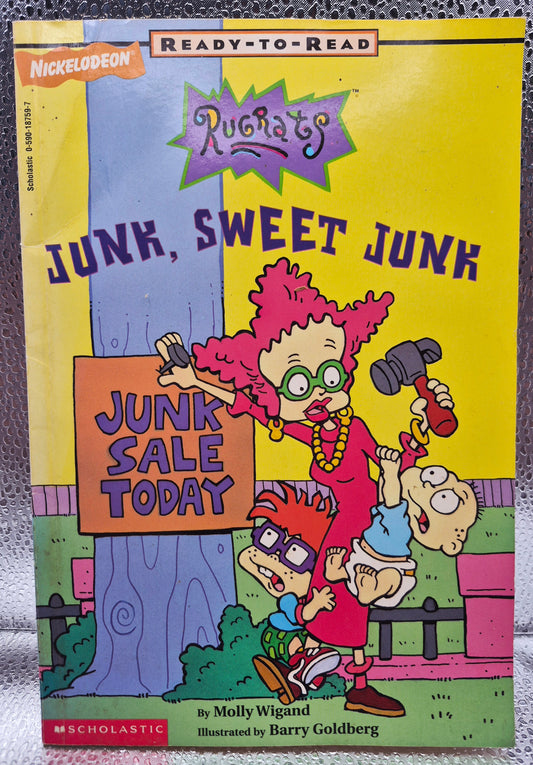 Rugrats: Junk, Sweet Junk by Molly Wigand; Barry Goldberg (Very Good, 1997, Pbk, 32 pgs, Scholastic Ready-to-Read)
