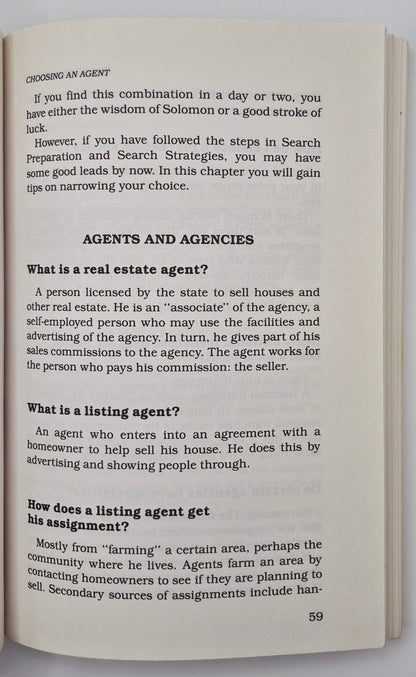 How to Buy a House by Cyrus A. Yoakam (Very Good, 1988, Pbk, 215 pgs, Stackpole Books)