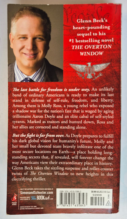The Eye of Molech by Glenn Beck -Overton Window #2, Very good, 2014, Pbk, 465 pgs, Simon and Schuster