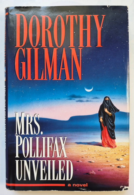 Mrs. Pollifax Unveiled #14 by Dorothy Gilman -Very good, 2000, HC, 195 pgs, Ballantine Books