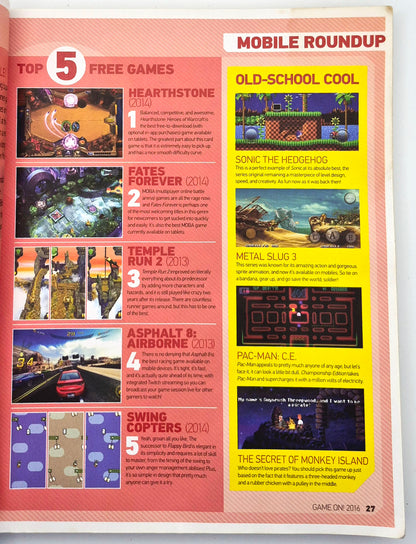 Game On! 2016 All the Best Games: Awesome Facts and Coolest Secrets by Gamers for Gamers (Acceptable, 2015, Pbk, 223 pgs, Scholastic)