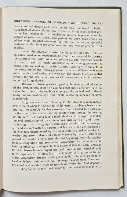Pediatrician's Handbook of Communication Disorders by Herold Lillywhite; Norton Young; Richard Olmstead (Good, 1970, HC, 122 pgs, Lea & Febiger)